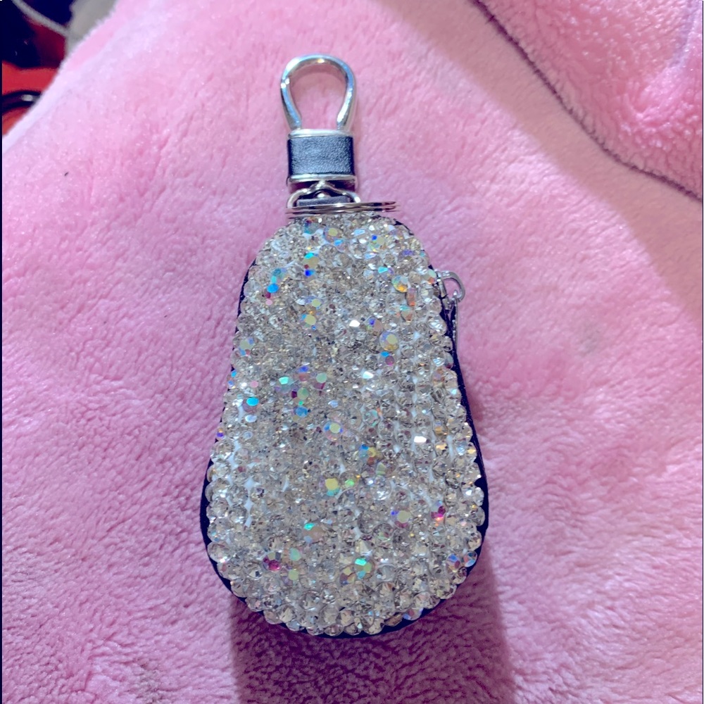 Super Cute Iridescent Car Key Fob Holder